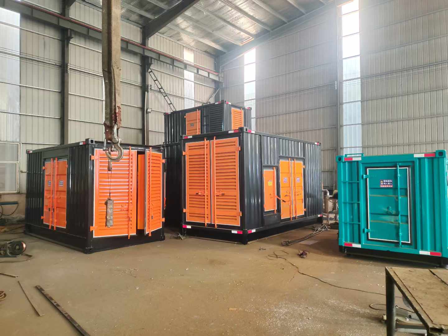卧龙500kw柴油发电机组可以带动多少功率设备?